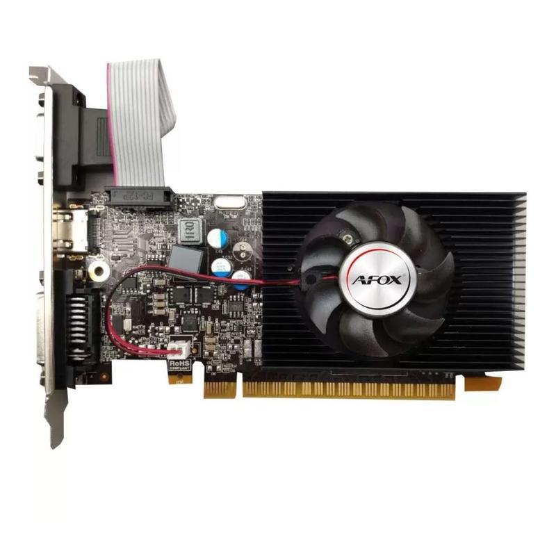 Placa de Vídeo NVIDIA GeForce GT420 4GB DDR3 128 Bits Espelho Low